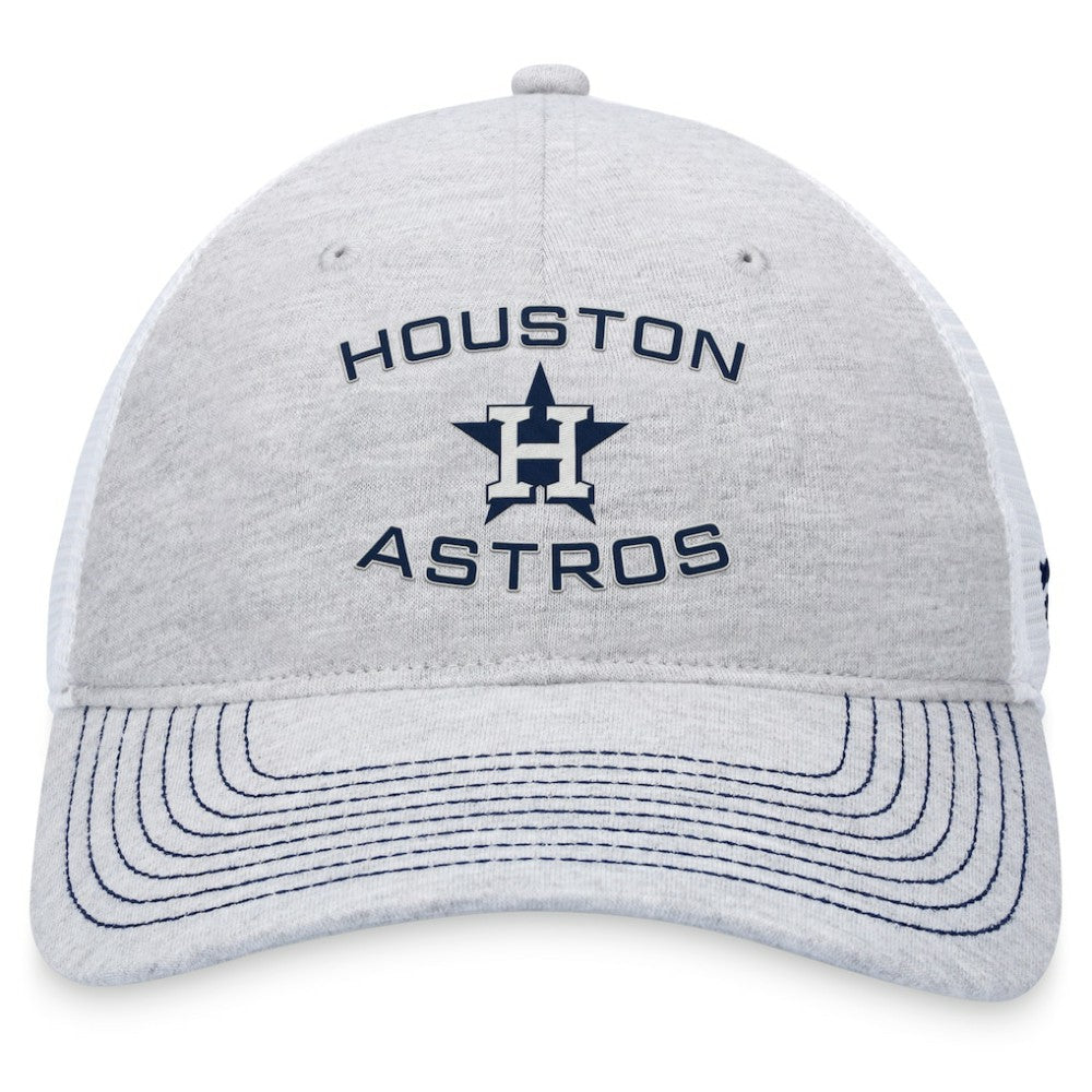Houston Astros Fanatics Trucker Adjustable Hat - Gray Hats