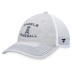 Los Angeles Angels Fanatics Trucker Adjustable Hat - Gray Hats