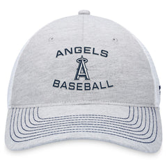 Los Angeles Angels Fanatics Trucker Adjustable Hat - Gray Hats