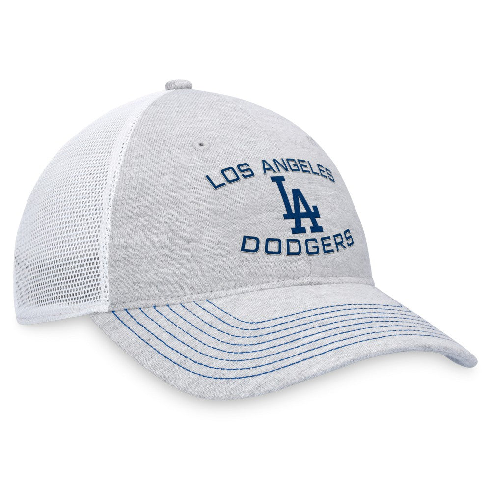 Los Angeles Dodgers Fanatics Trucker Adjustable Hat - Gray Hats