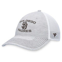 San Diego Padres Fanatics Trucker Adjustable Hat - Gray Hats