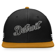 Detroit Tigers Fanatics Fitted Hat - Black/Khaki Hats