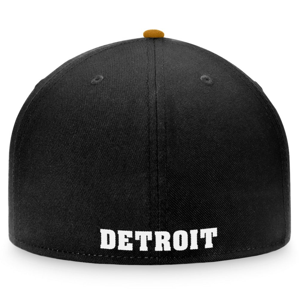 Detroit Tigers Fanatics Fitted Hat - Black/Khaki Hats