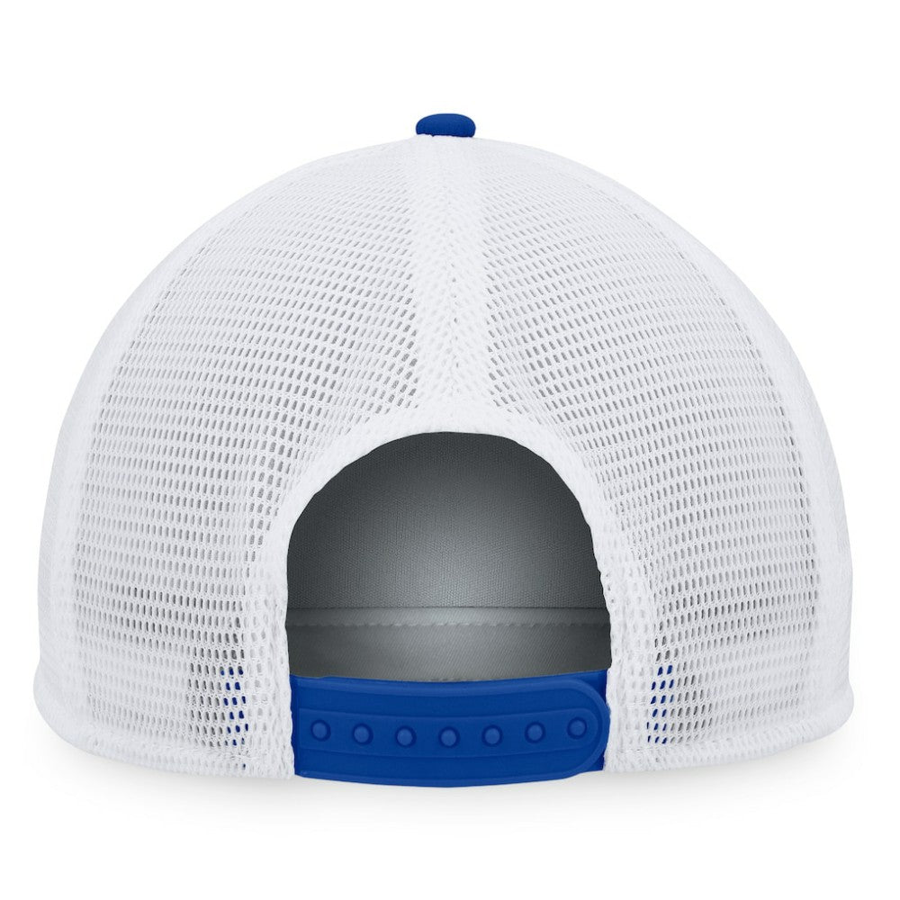 New York Mets Fanatics Foam Front Patch Trucker Snapback Hat - Royal Hats