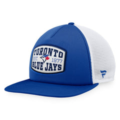 Toronto Blue Jays Fanatics Foam Front Patch Trucker Snapback Hat - Royal Hats