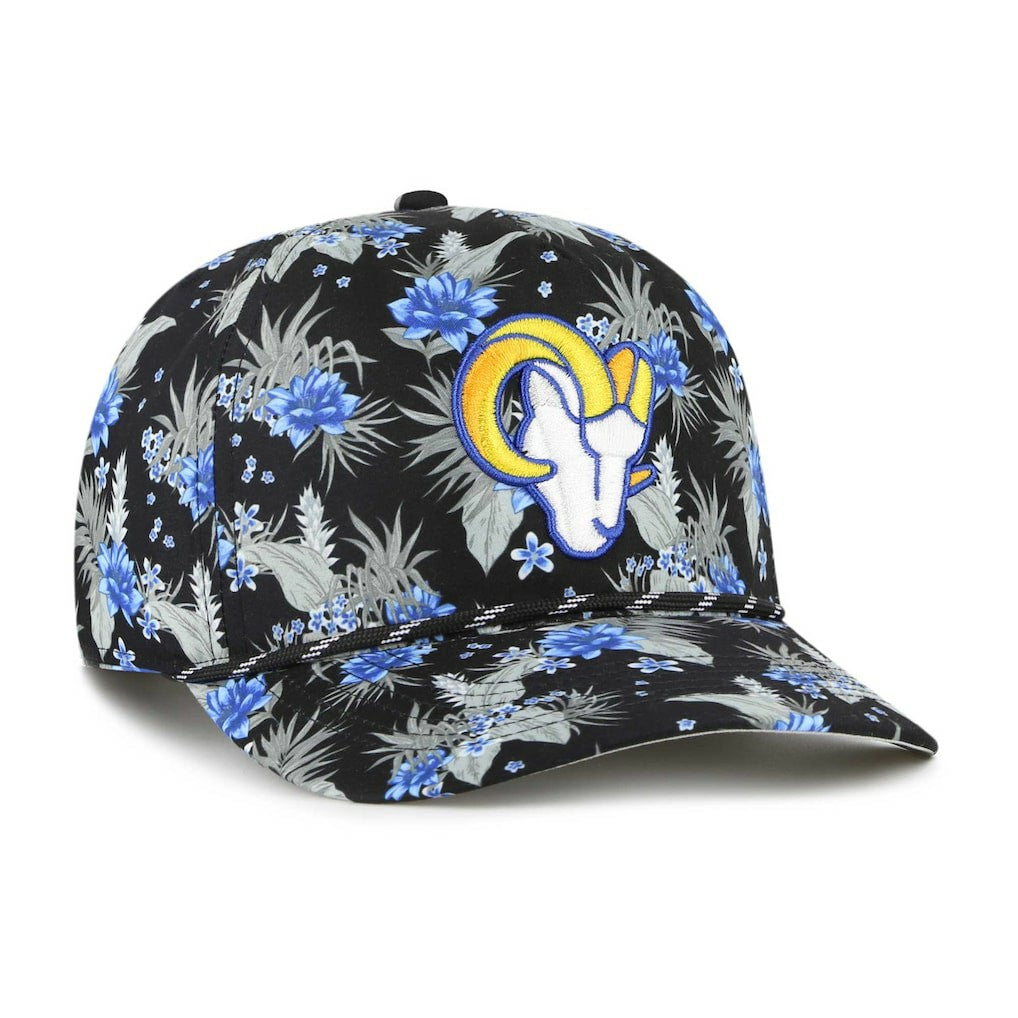 Los Angeles Rams '47 Dark Tropic Hitch Adjustable Hat - Black Hats
