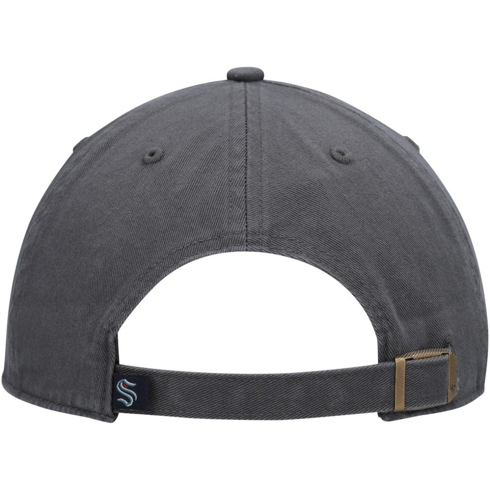 Seattle Kraken '47 Clean Up Adjustable Hat - Charcoal | US 200012153