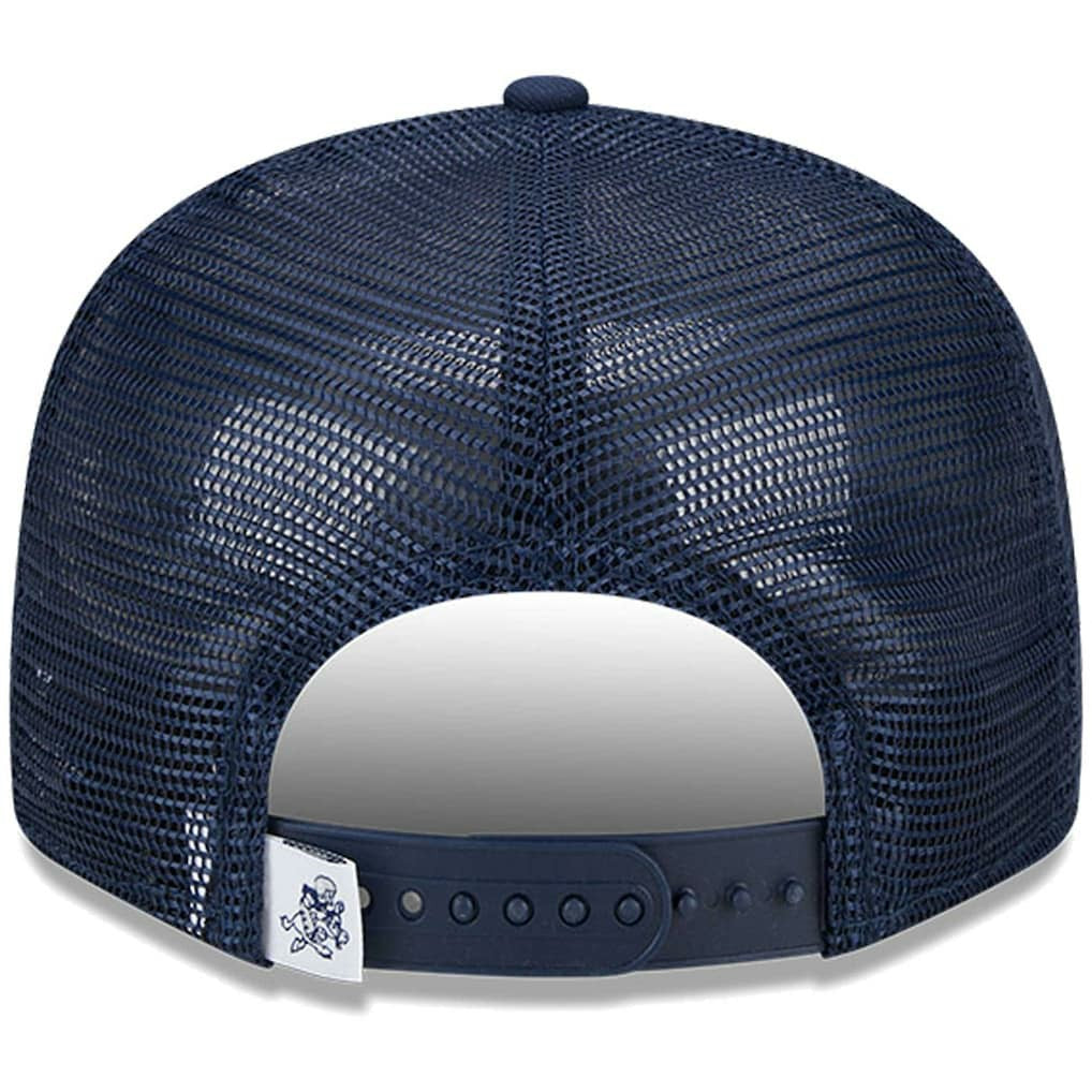 Dallas Cowboys New Era Retro Joe Main Trucker 9FIFTY Snapback Hat - Navy Hats
