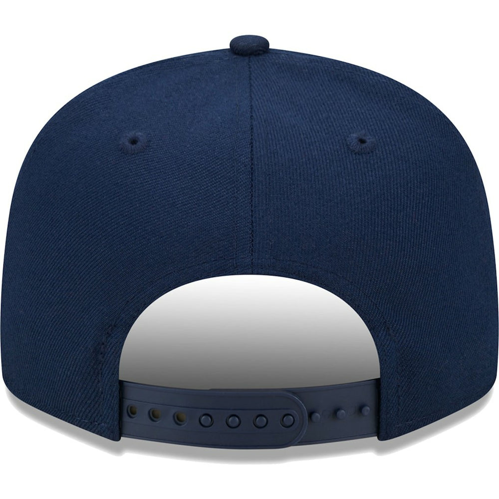 Dallas Cowboys New Era Main Script 9FIFTY Snapback Hat - Navy Hats