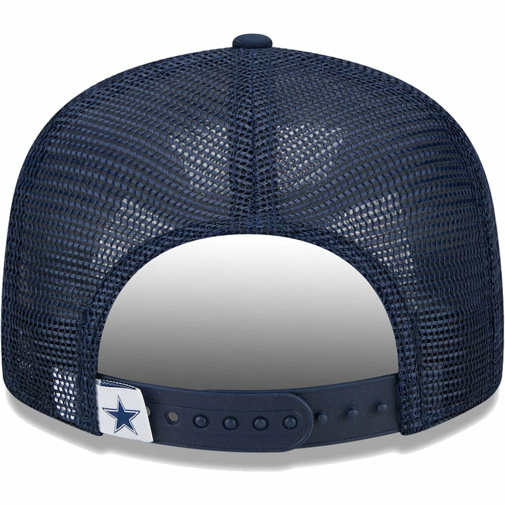 Dallas Cowboys New Era Youth Main Trucker 9FIFTY Snapback Hat - Navy Hats