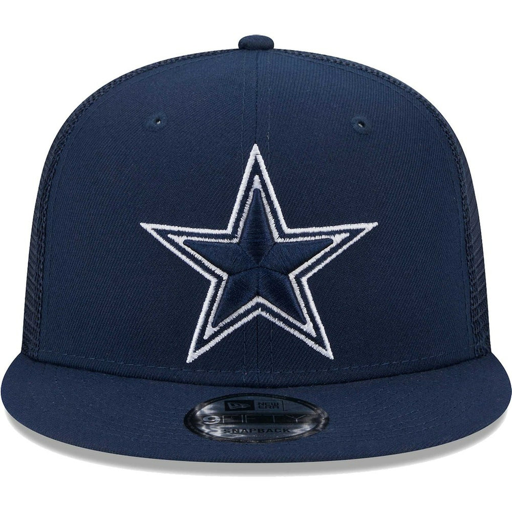 Dallas Cowboys New Era Main Trucker 9FIFTY Snapback Hat - Navy Hats