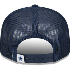 Dallas Cowboys New Era Main Trucker 9FIFTY Snapback Hat - Navy Hats