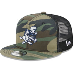 Dallas Cowboys New Era Retro Joe Main Trucker 9FIFTY Snapback Hat - Camo Hats