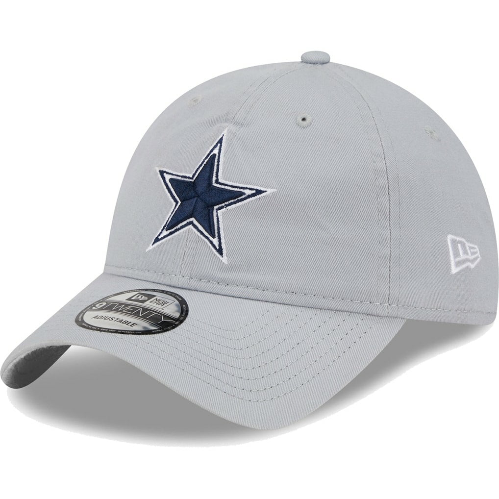 Dallas Cowboys New Era Main Core Classic 2.0 9TWENTY Adjustable Hat - Gray Hats