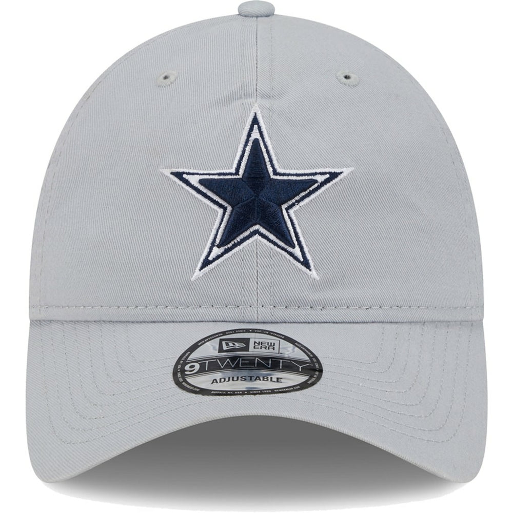 Dallas Cowboys New Era Main Core Classic 2.0 9TWENTY Adjustable Hat - Gray Hats