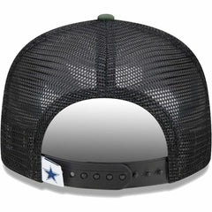 Dallas Cowboys New Era Youth Main Trucker 9FIFTY Snapback Hat - Camo Hats
