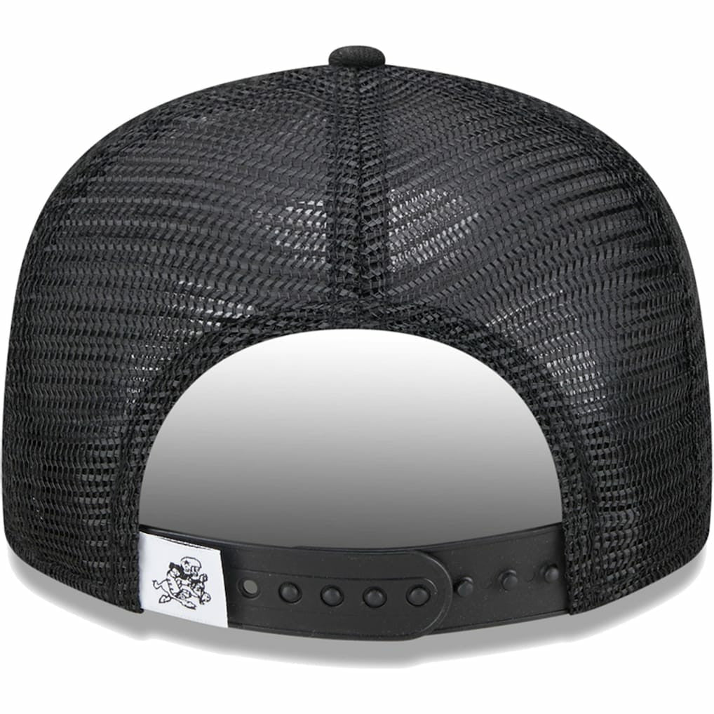 Dallas Cowboys New Era Youth Retro Joe Main B-Dub 9FIFTY Trucker Adjustable Hat - Black Hats