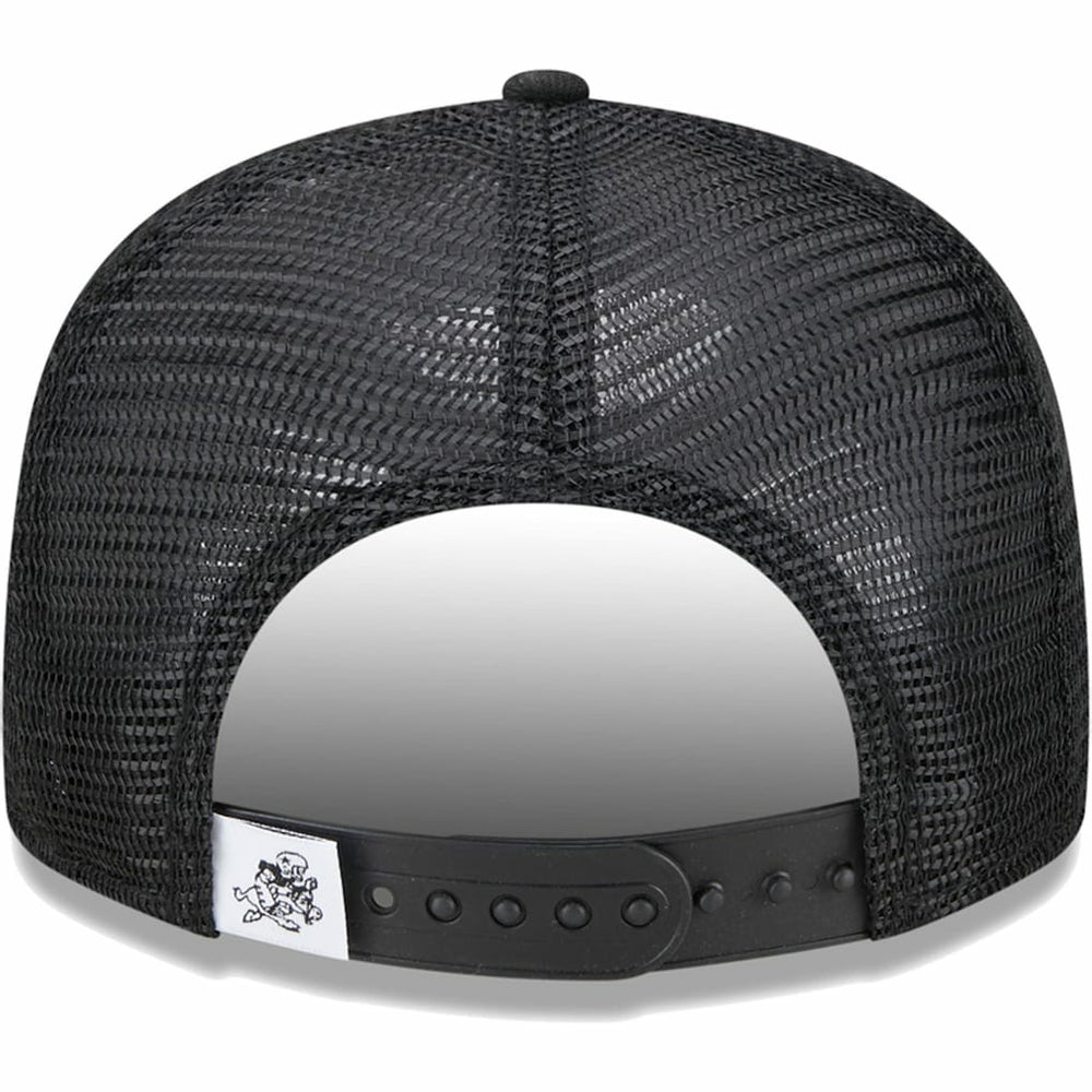 Dallas Cowboys New Era Youth Retro Joe Main B-Dub 9FIFTY Trucker Adjustable Hat - Black Hats