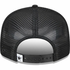 Dallas Cowboys New Era Main Trucker 9FIFTY Snapback Hat - Black Hats