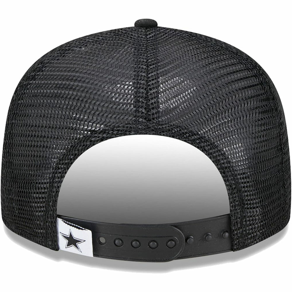 Dallas Cowboys New Era Youth Main B-Dub 9FIFTY Trucker Adjustable Hat - Black Hats