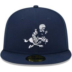 Dallas Cowboys New Era Retro Joe Main 59FIFTY Fitted Hat - Navy Hats