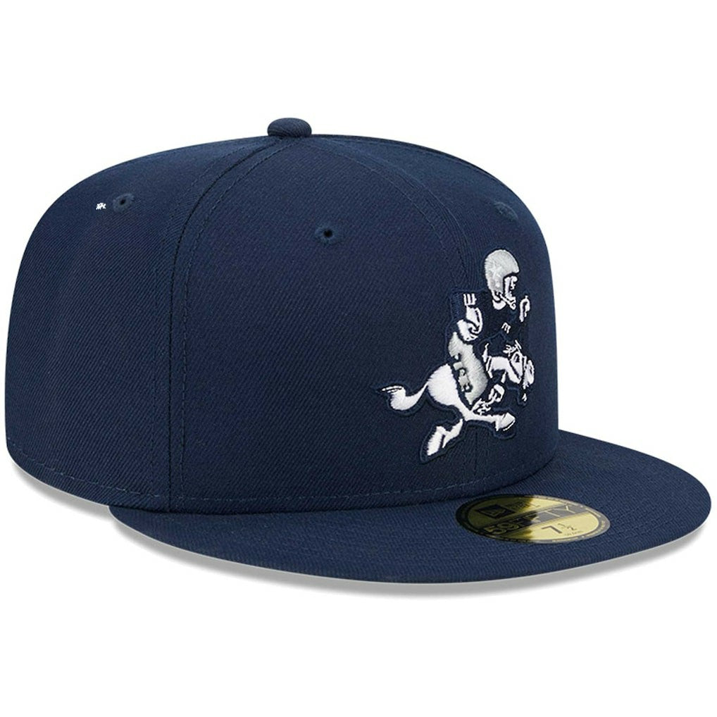 Dallas Cowboys New Era Retro Joe Main 59FIFTY Fitted Hat - Navy Hats
