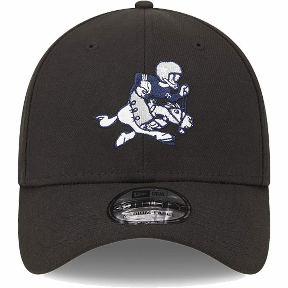 Dallas Cowboys New Era Retro Joe Main 39THIRTY Flex Hat - Black Hats