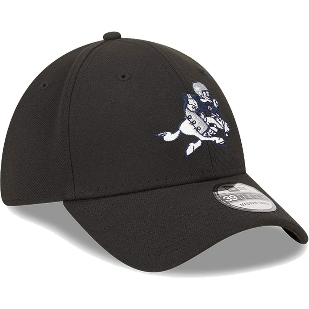 Dallas Cowboys New Era Retro Joe Main 39THIRTY Flex Hat - Black Hats