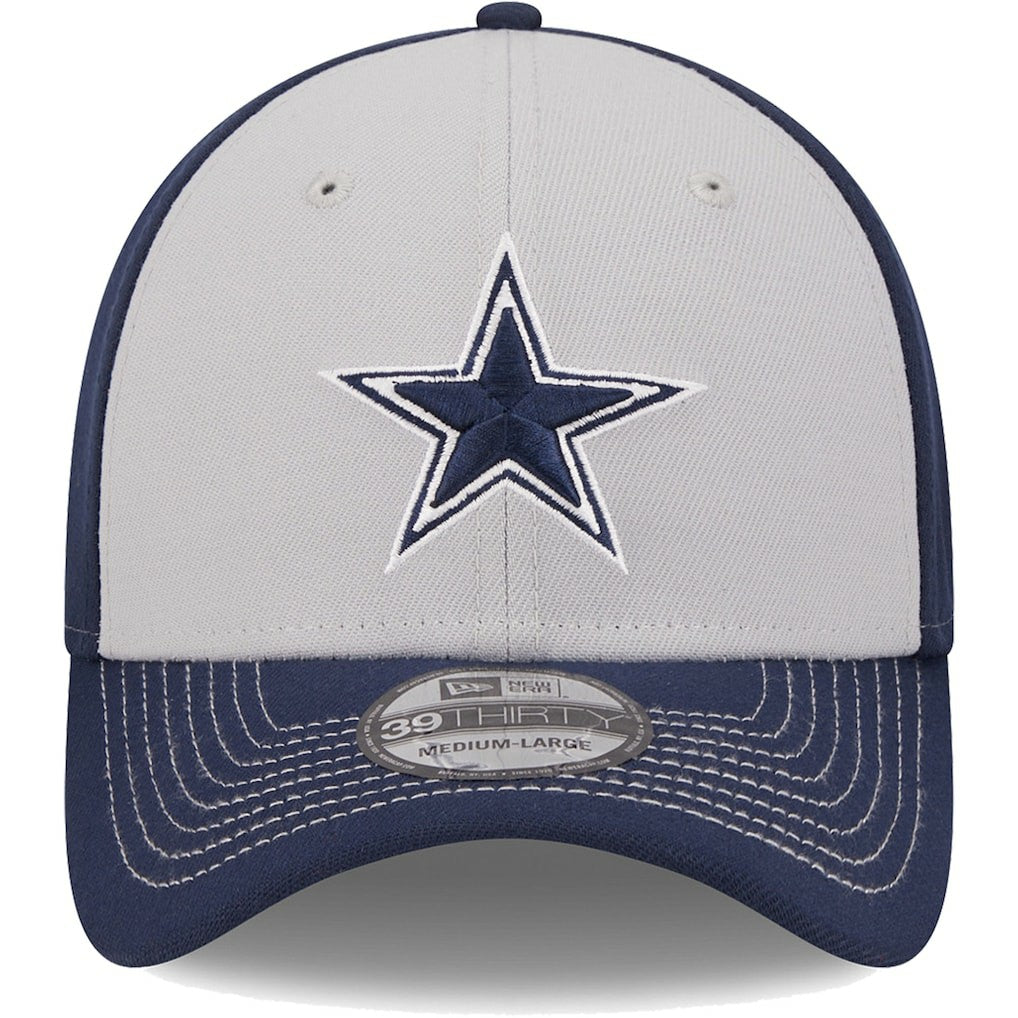 Dallas Cowboys New Era Main 39THIRTY Flex Hat - Gray Hats