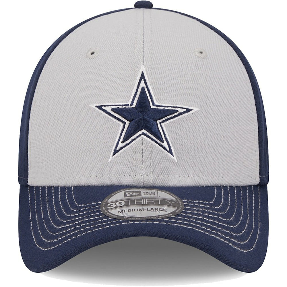 Dallas Cowboys New Era Main 39THIRTY Flex Hat - Gray Hats