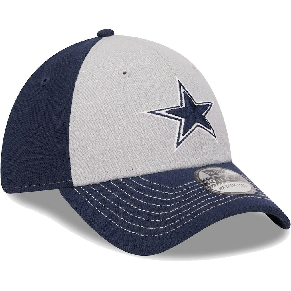 Dallas Cowboys New Era Main 39THIRTY Flex Hat - Gray Hats