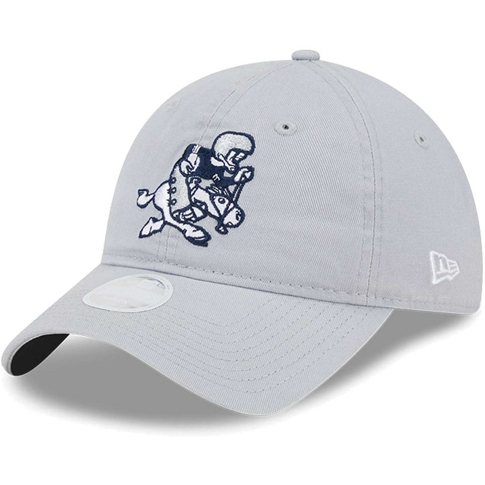 Dallas Cowboys New Era Women's Throwback Main Core Classic 2.0 9TWENTY Adjustable Hat - Gray Hats