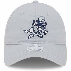 Dallas Cowboys New Era Women's Throwback Main Core Classic 2.0 9TWENTY Adjustable Hat - Gray Hats
