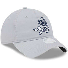 Dallas Cowboys New Era Women's Throwback Main Core Classic 2.0 9TWENTY Adjustable Hat - Gray Hats