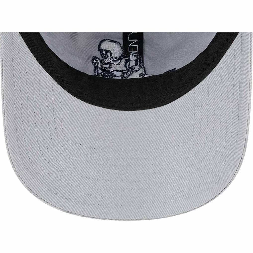 Dallas Cowboys New Era Women's Throwback Main Core Classic 2.0 9TWENTY Adjustable Hat - Gray Hats