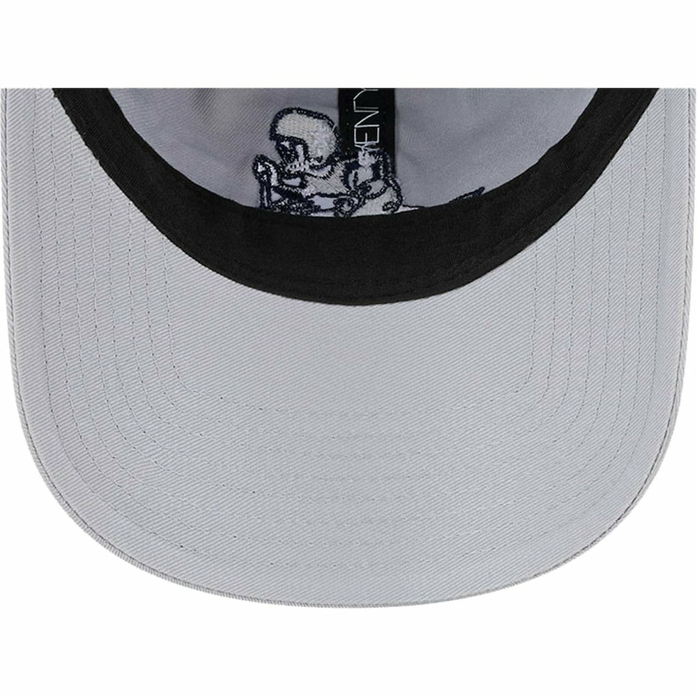 Dallas Cowboys New Era Women's Throwback Main Core Classic 2.0 9TWENTY Adjustable Hat - Gray Hats