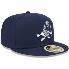 Dallas Cowboys New Era Youth 1966-69 Gridiron Classics Retro Joe Throwback Logo Main 59FIFTY Fitted Hat - Navy Hats