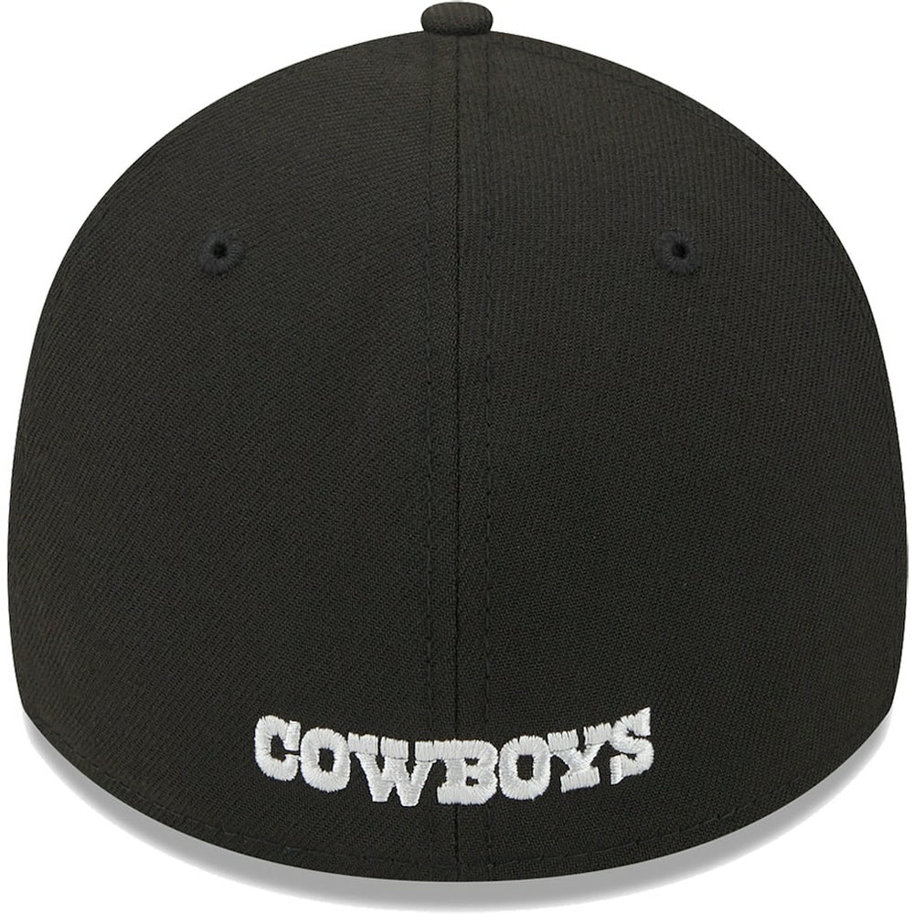 Dallas Cowboys New Era Main 39THIRTY Flex Hat - Black Hats