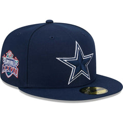 Dallas Cowboys New Era Main Patch 59FIFTY Fitted Hat - Navy Hats