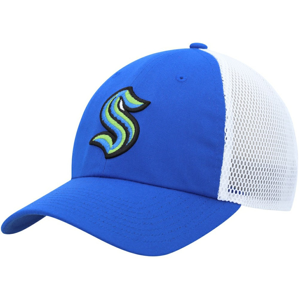 Seattle Kraken adidas Color Pop Trucker Adjustable Hat - Blue | US 200012370