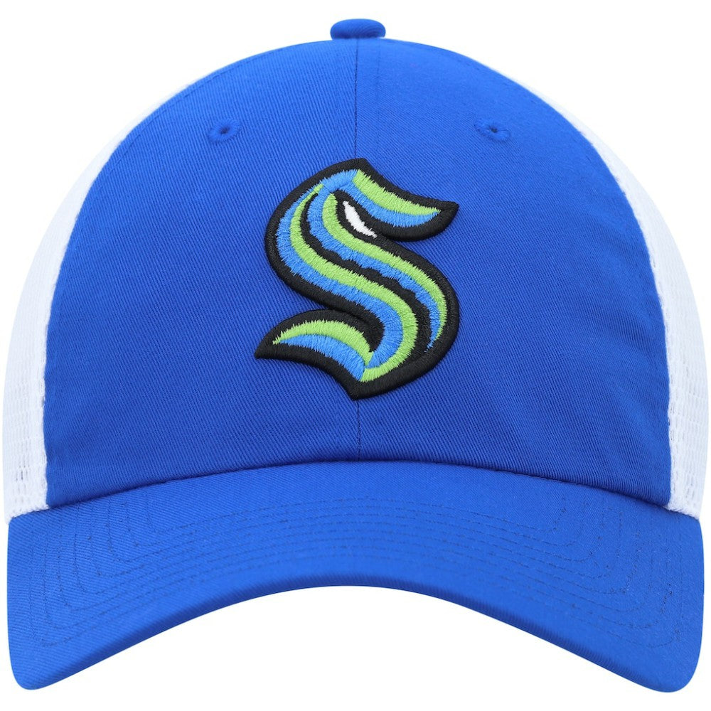 Seattle Kraken adidas Color Pop Trucker Adjustable Hat - Blue | US 200012370