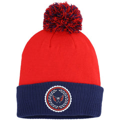 Washington Capitals adidas Women's Laurel Cuffed Knit Hat with Pom - Red | US 200012420