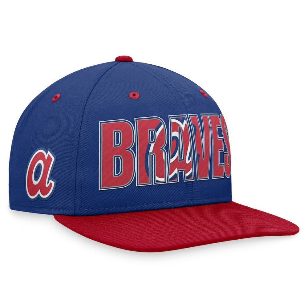 Atlanta Braves Nike Cooperstown Collection Pro Snapback Hat - Royal Hats