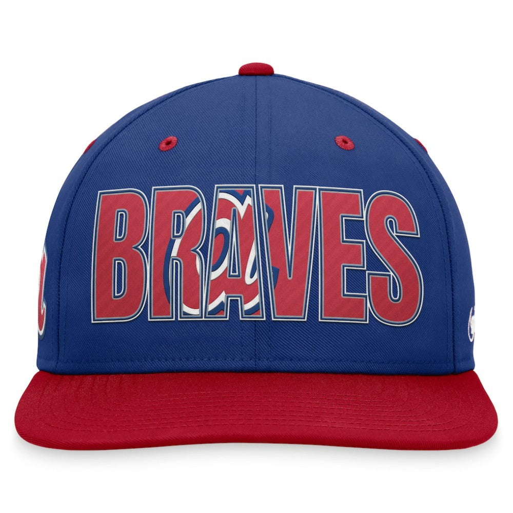 Atlanta Braves Nike Cooperstown Collection Pro Snapback Hat - Royal Hats