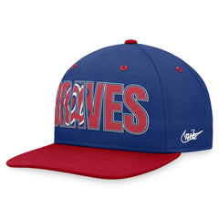 Atlanta Braves Nike Cooperstown Collection Pro Snapback Hat - Royal Hats