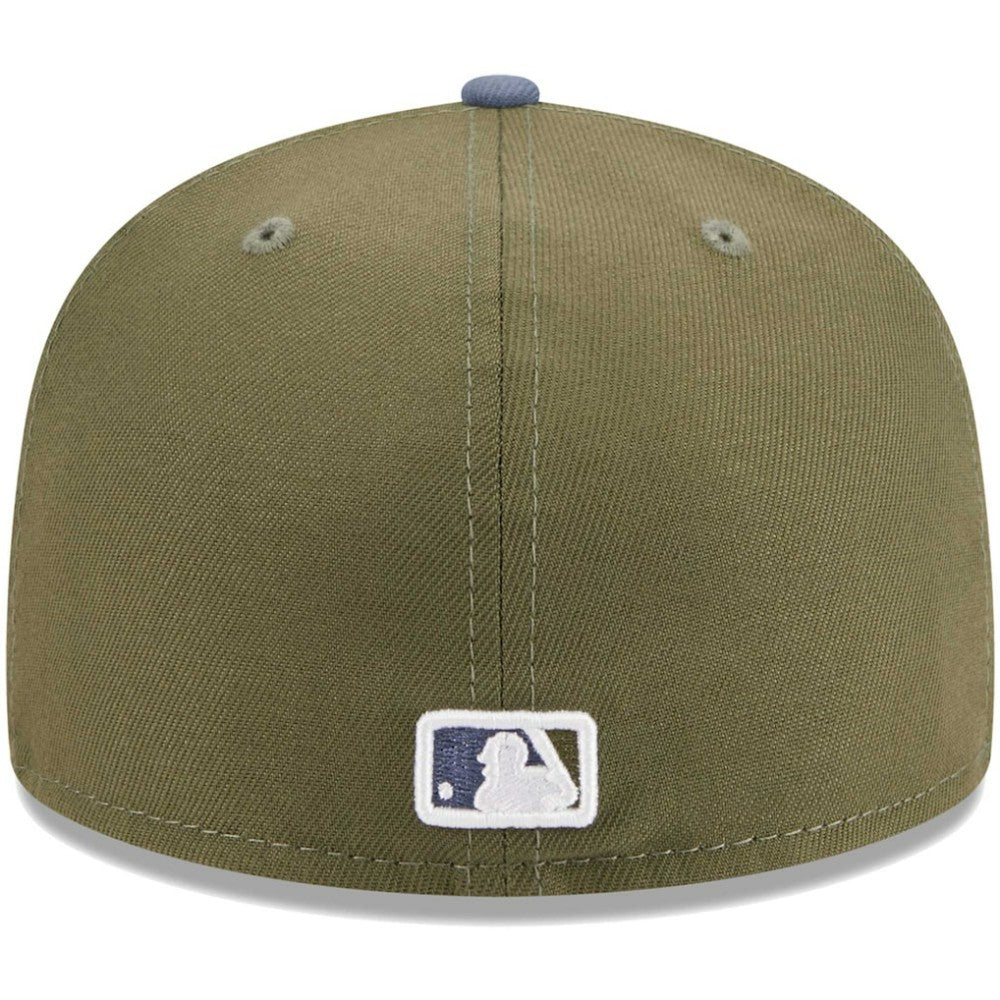 Chicago White Sox New Era 59FIFTY Fitted Hat - Olive/Blue Hats