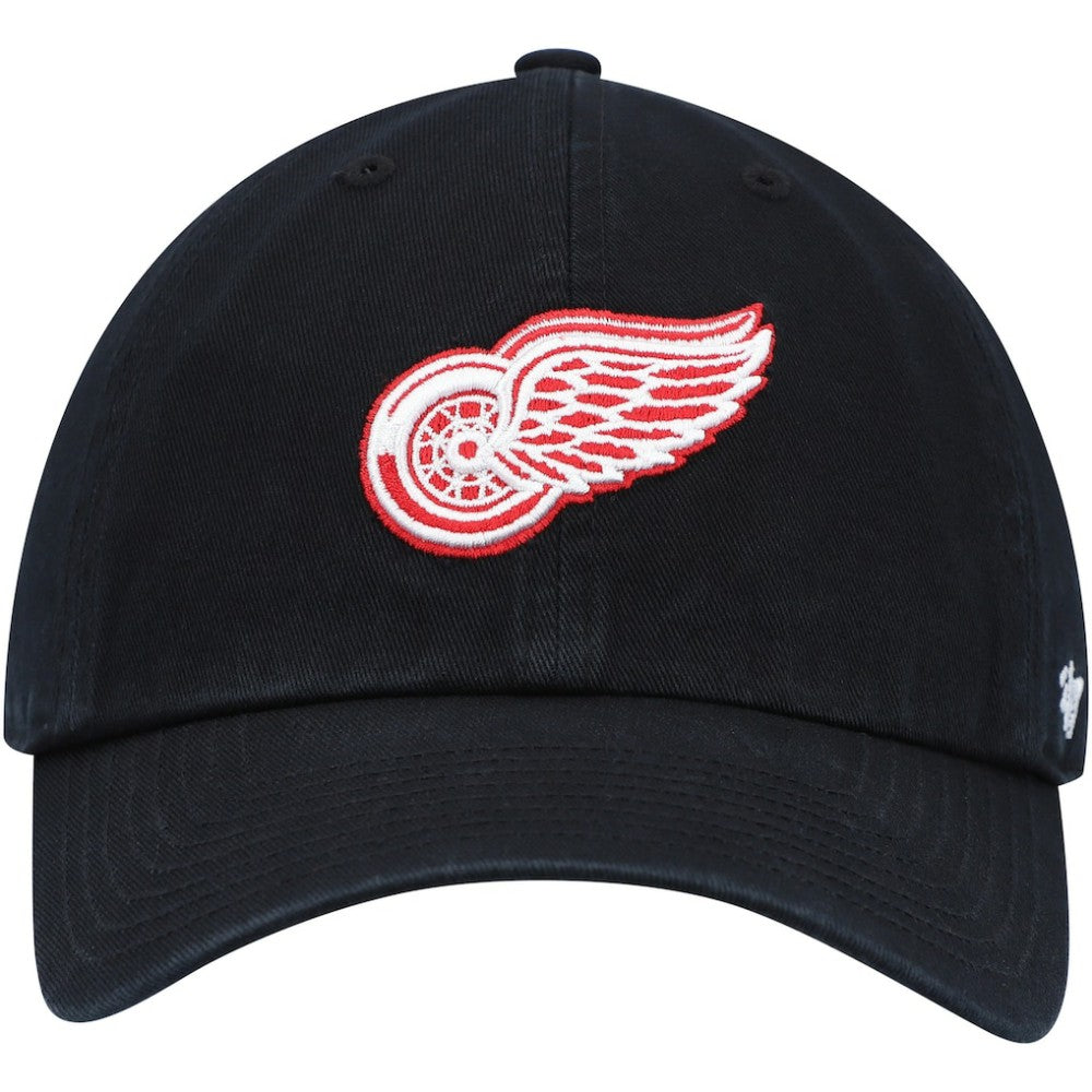 Detroit Red Wings '47 Clean Up Adjustable Hat - Black | US 200013274