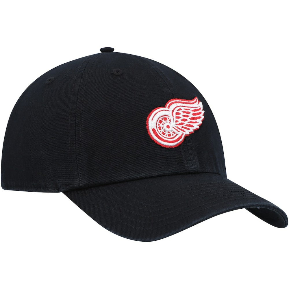 Detroit Red Wings '47 Clean Up Adjustable Hat - Black | US 200013274