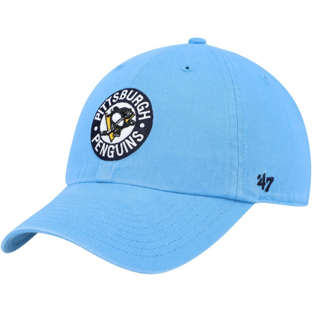 Pittsburgh Penguins '47 Clean Up Adjustable Hat - Light Blue | US 200013278