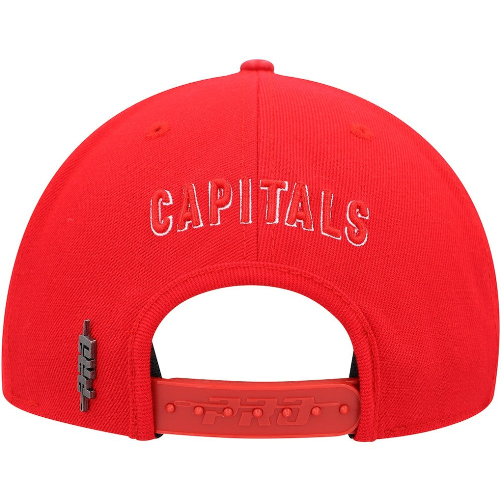 Washington Capitals Pro Standard Core Classic Logo Snapback Hat - Red | US 200013396